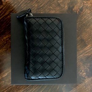 Bottega Veneta Coin Purse Black